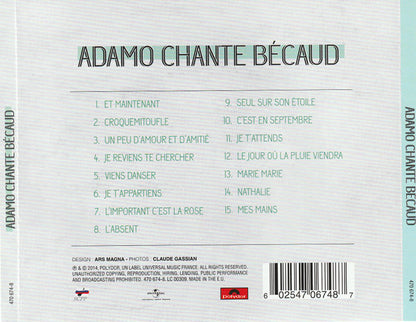 Adamo – Adamo Chante Bécaud