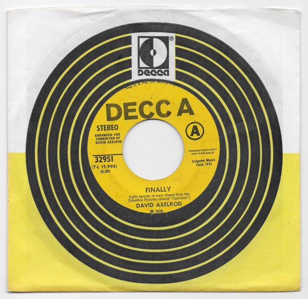 David Axelrod – Finally