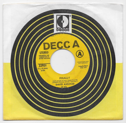 David Axelrod – Finally