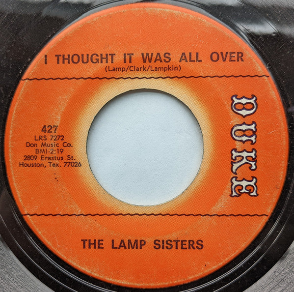 Lamp Sisters – A Woman With The Blues / I Thought It Was All Over