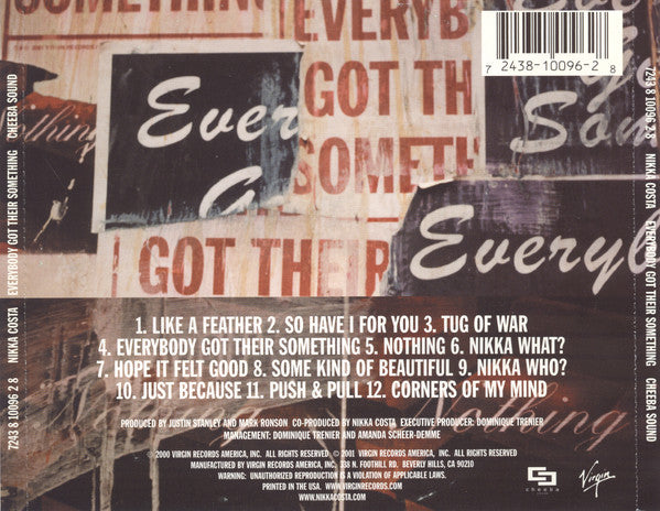 Nikka Costa – Everybody Got Their Something