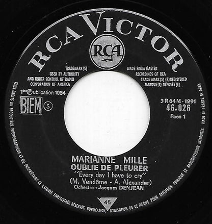 Marianne Mille – Oublie De Pleurer
