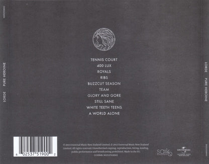 Lorde – Pure Heroine