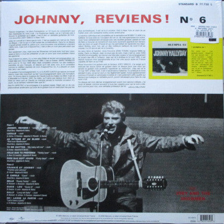 Johnny Hallyday Avec Joey And The Showmen – N°6 - Johnny, Reviens ! Les Rocks Les Plus Terribles