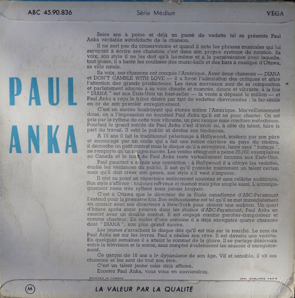 Paul Anka – Red Sails