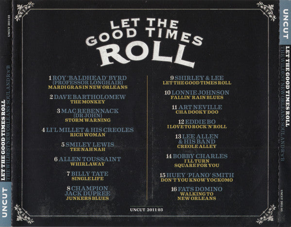 Various – Let The Good Times Roll (16 Tracks Of The Wildest New Orleans Soul And R'n'B)