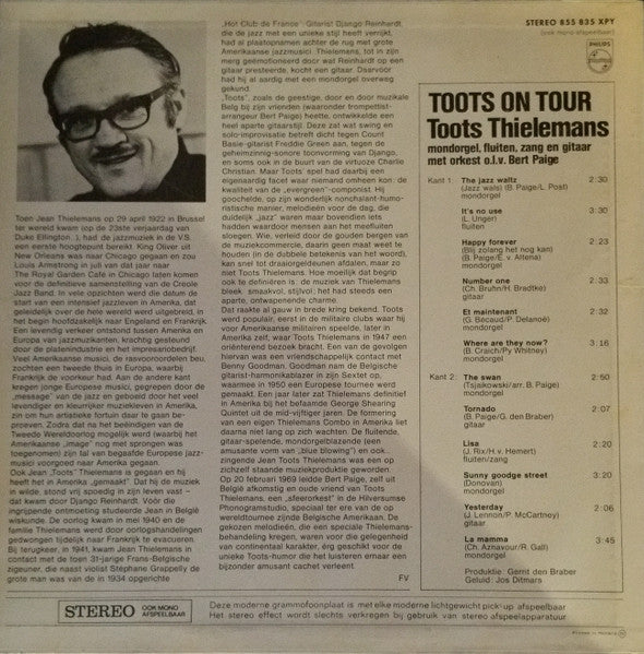 Toots Thielemans – Toots On Tour