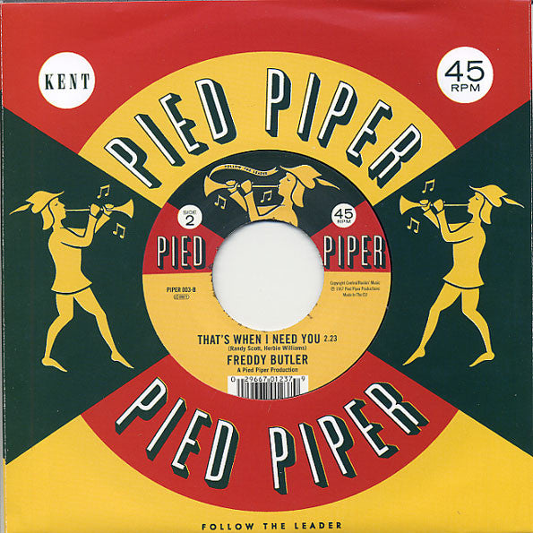 September Jones / Freddy Butler – Voo Doo Madamoiselle / That's When I Need You