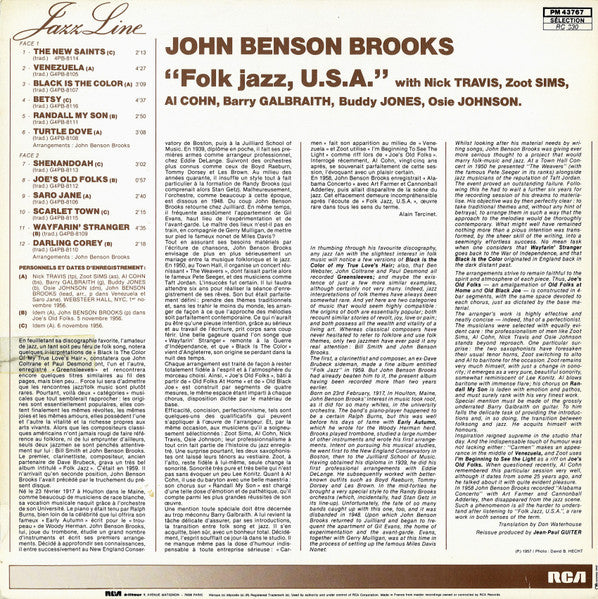 John Benson Brooks – Folk Jazz, U.S.A.