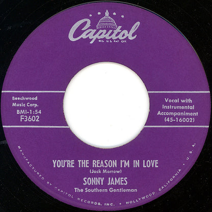 Sonny James – Young Love / You're The Reason I'm In Love