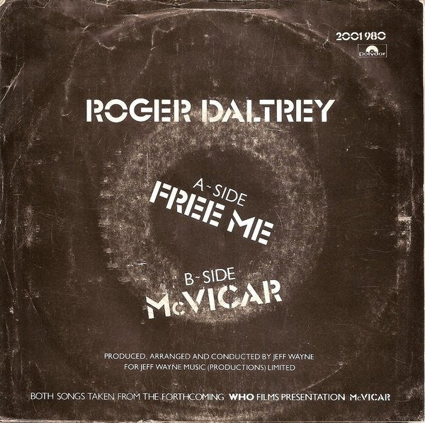 Roger Daltrey – Free Me
