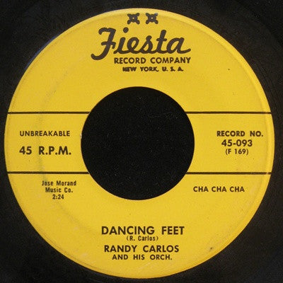 Randy Carlos And His Orchestra – Whistling Mambo / Dancing Feet
