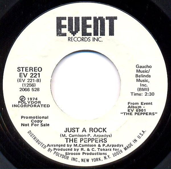 The Peppers – Do It, Do It / Just A Rock