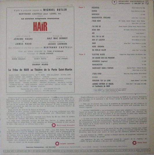 Various – Hair - Version Originale Française