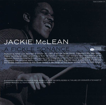 Jackie McLean – A Fickle Sonance