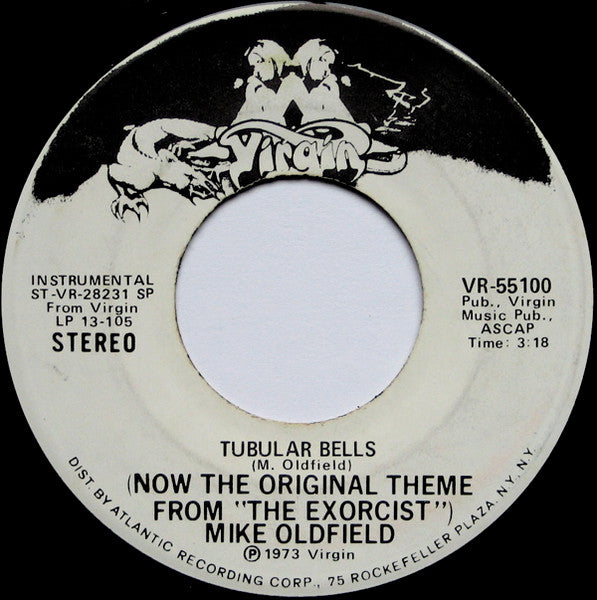 Mike Oldfield – Tubular Bells (Now The Original Theme From "The Exorcist")
