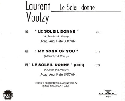 Laurent Voulzy – Le Soleil Donne / My Song Of You