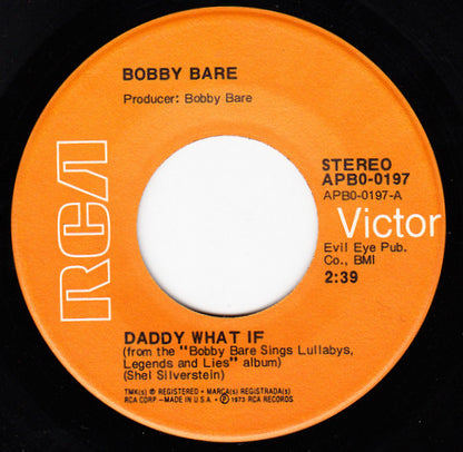 Bobby Bare – Daddy What If