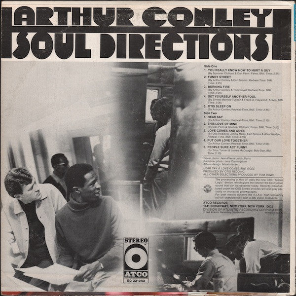 Arthur Conley – Soul Directions