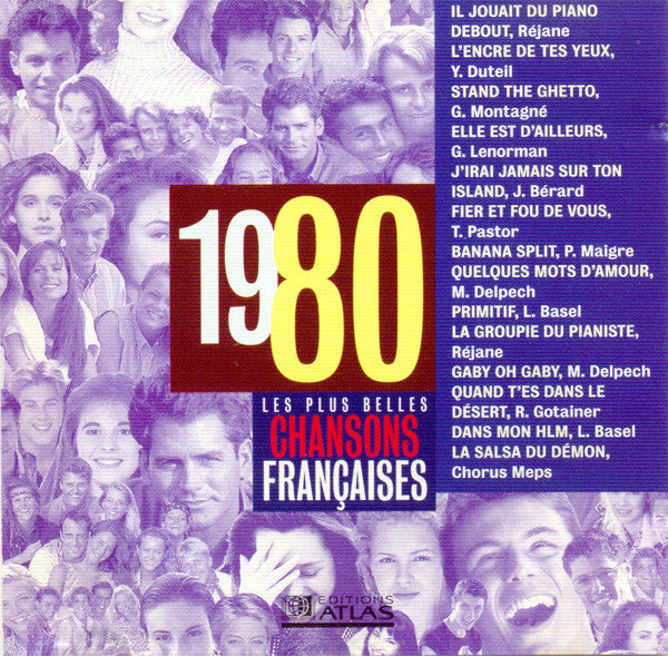 Various – Les Plus Belles Chansons Françaises - 1980