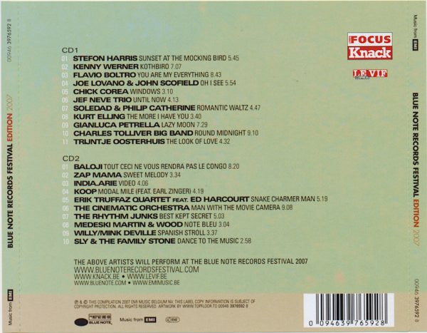 Various – Blue Note Records Festival Edition 2007