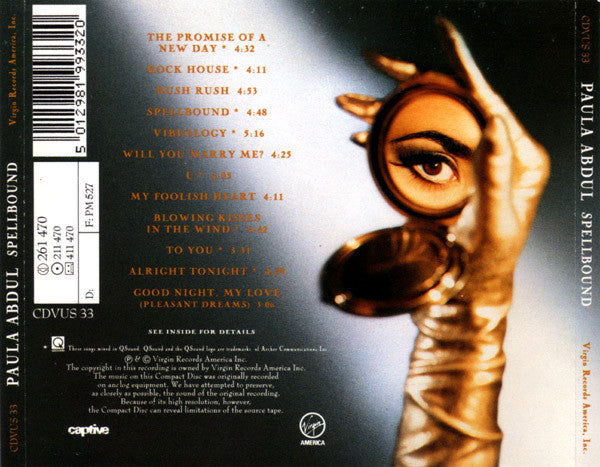 Paula Abdul – Spellbound