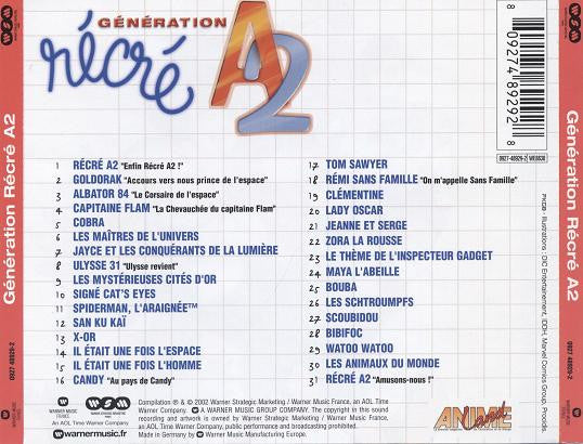 Various – Génération Récré A2