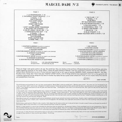 Marcel Dadi – La Guitare A Dadi N° 3