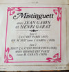 Mistinguett Avec Jean Gabin Et Henri Garat – Mistinguett — photo 2