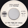 Lou Perez And His Orchestra – Mama, Mama (Mama) / La Vida Tienes Sua Cosas — photo 2