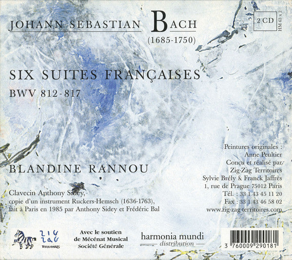 Johann Sebastian Bach, Blandine Rannou – Suites Françaises