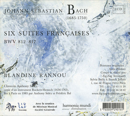 Johann Sebastian Bach, Blandine Rannou – Suites Françaises