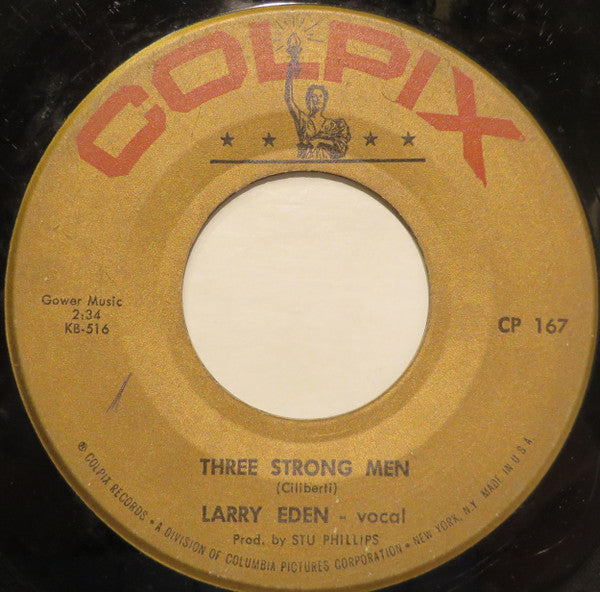 Larry Eden – Three Strong Men / Take My Hand