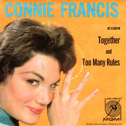 Connie Francis – Together / Too Many Rules