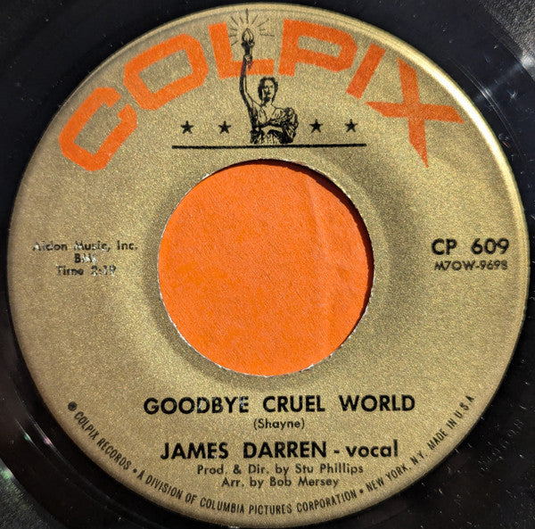 James Darren – Goodbye Cruel World