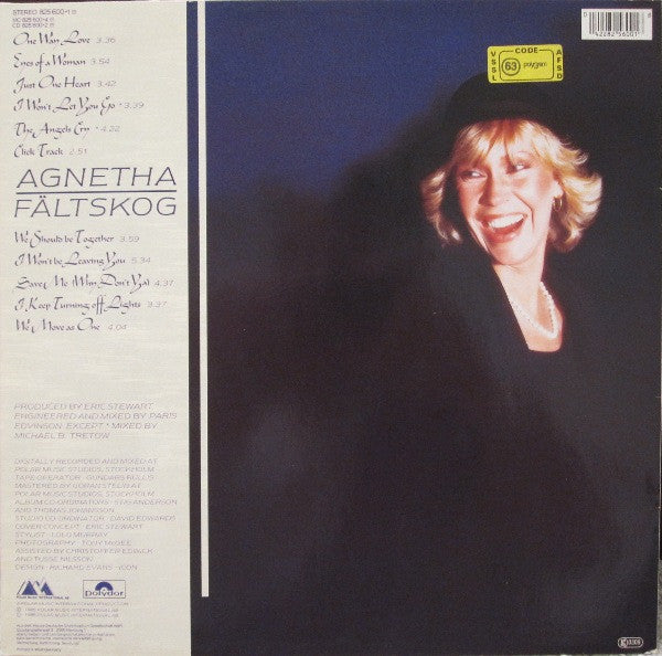 Agnetha Fältskog – Eyes Of A Woman