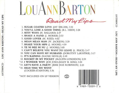 Lou Ann Barton – Read My Lips