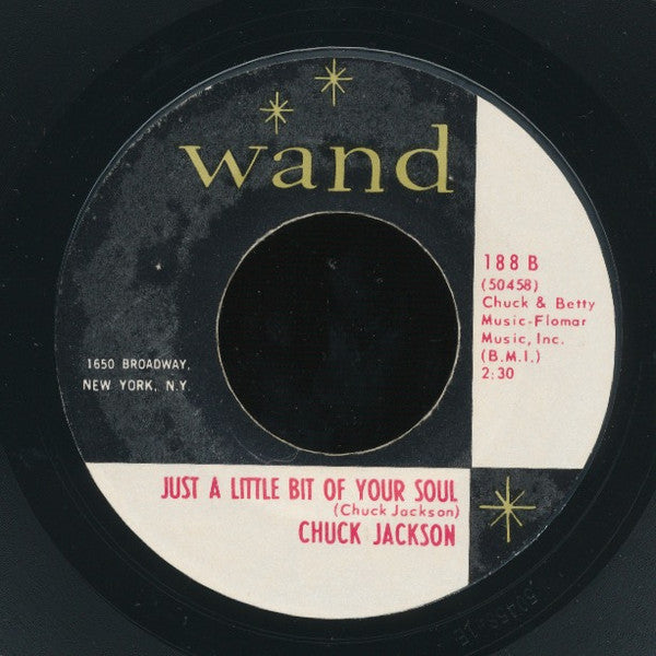 Chuck Jackson – If I Didn't Love You / Just A Little Bit Of Your Soul