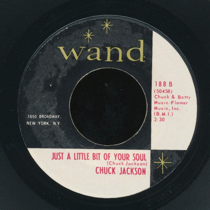 Chuck Jackson – If I Didn't Love You / Just A Little Bit Of Your Soul