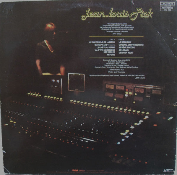 Jean-Louis Pick – Chercheur de Lumière