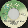 The Vells – You'll Never Cherish A Love So True ('Til You Lose It) / There He Is (At My Door) — photo 1