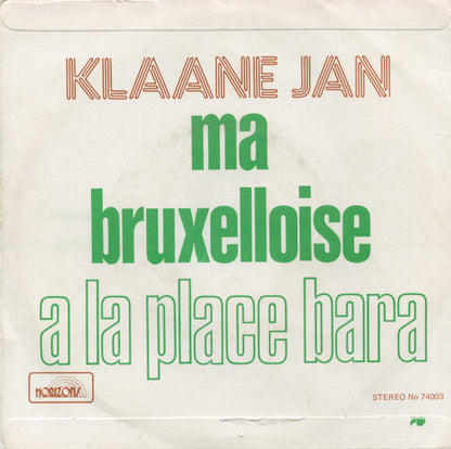 Klaane Jan – Ma Bruxelloise