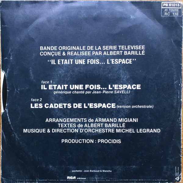 Michel Legrand – Il Etait Une Fois... L'Espace (Bande Originale De La Serie Televisee)