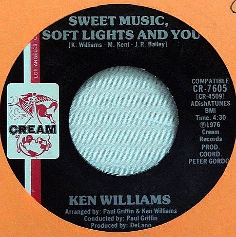 Ken Williams – Sweet Music, Soft Lights And You