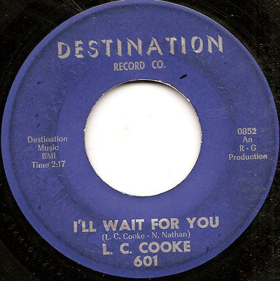 L.C. Cook – I'll Wait For You / Do You Wanna Dance (Yea Man)