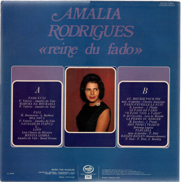 Amália Rodrigues – Reine Du Fado