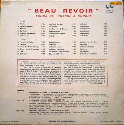 Beau Revoir – Échos De Chasse À Courre