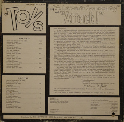 The Toys – The Toys Sing "A Lover's Concerto" And "Attack"