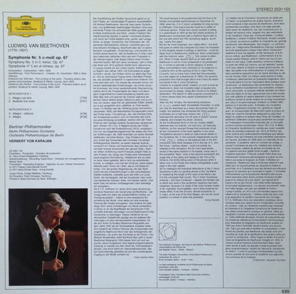 Ludwig van Beethoven - Berliner Philharmoniker, Herbert von Karajan – Symphonie Nr. 5