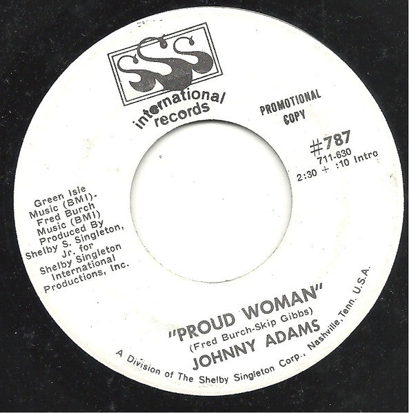 Johnny Adams – Proud Woman